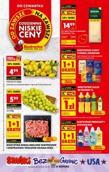 Okładka gazetki Biedronka